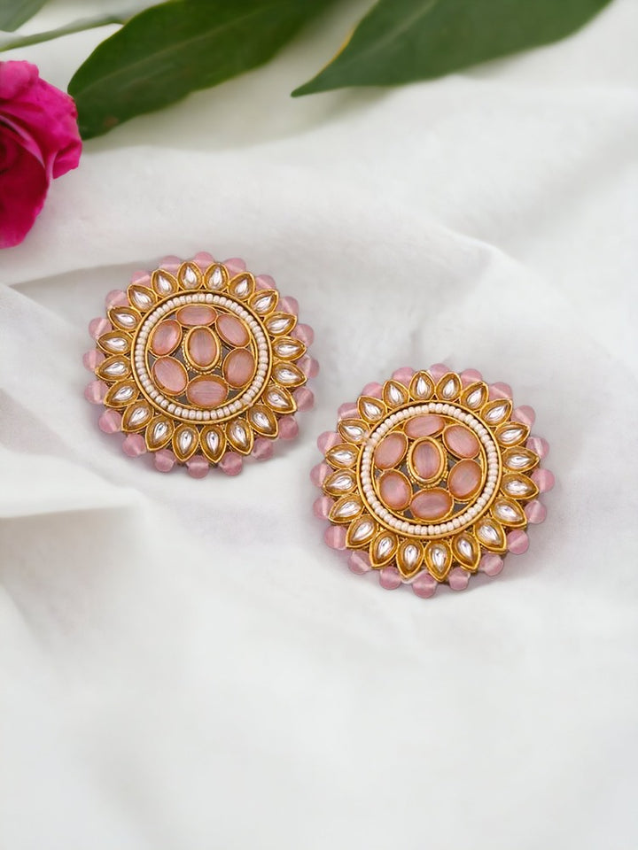 Blush Utika Ethnic Studs