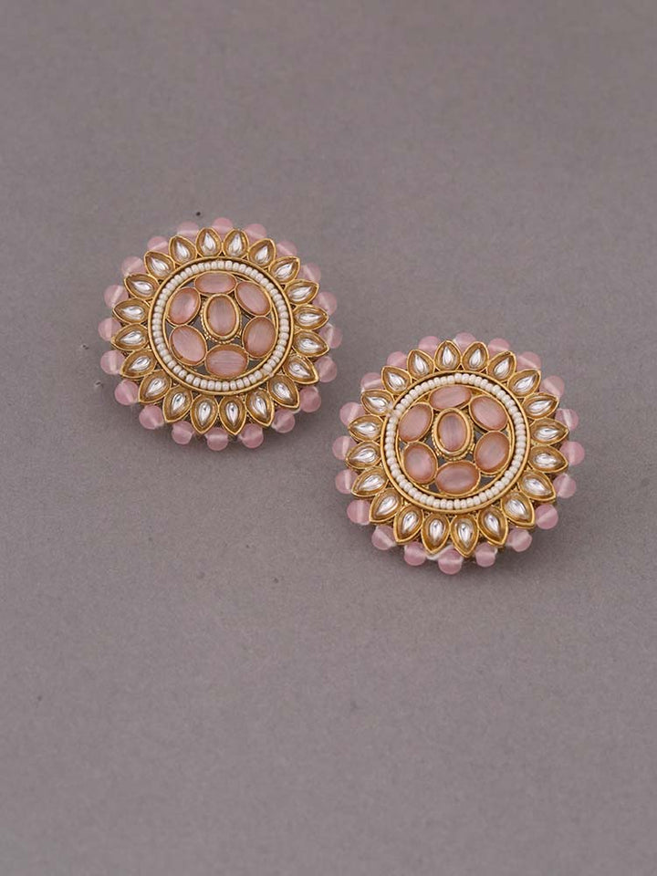 Blush Utika Ethnic Studs