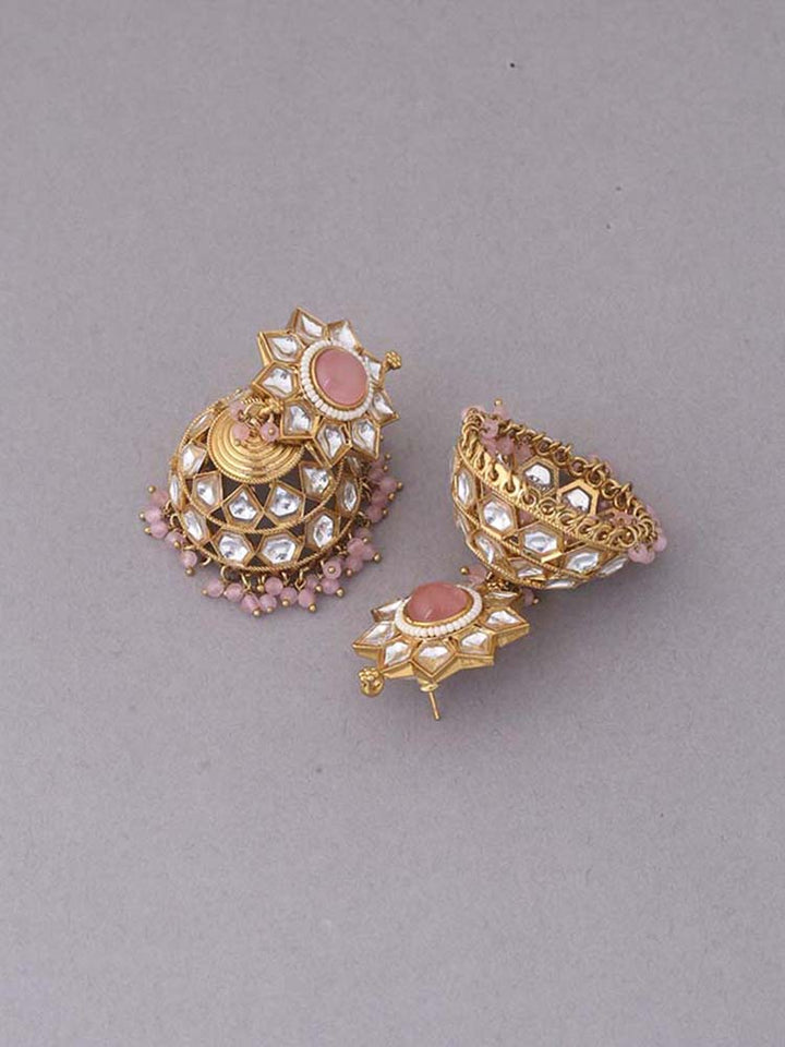 Blush Visha Ethnic Jhumkis