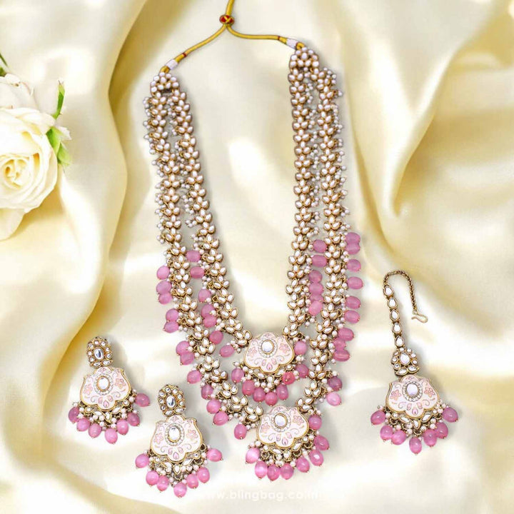 Blush Vishani Kundan Jewellery Set