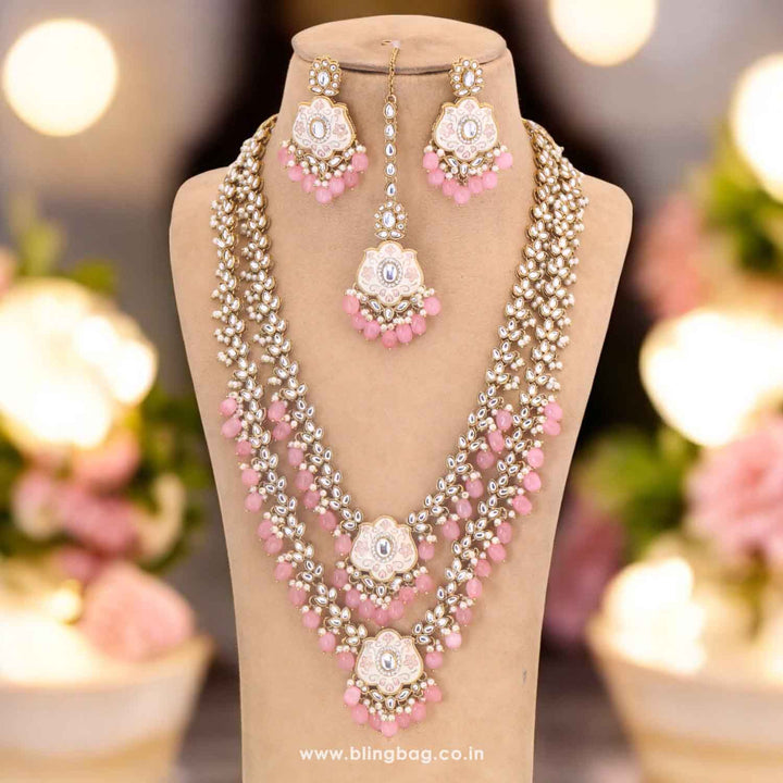 Blush Vishani Kundan Jewellery Set