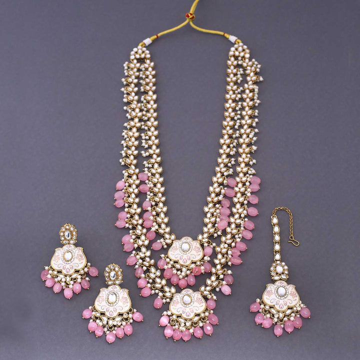 Blush Vishani Kundan Jewellery Set