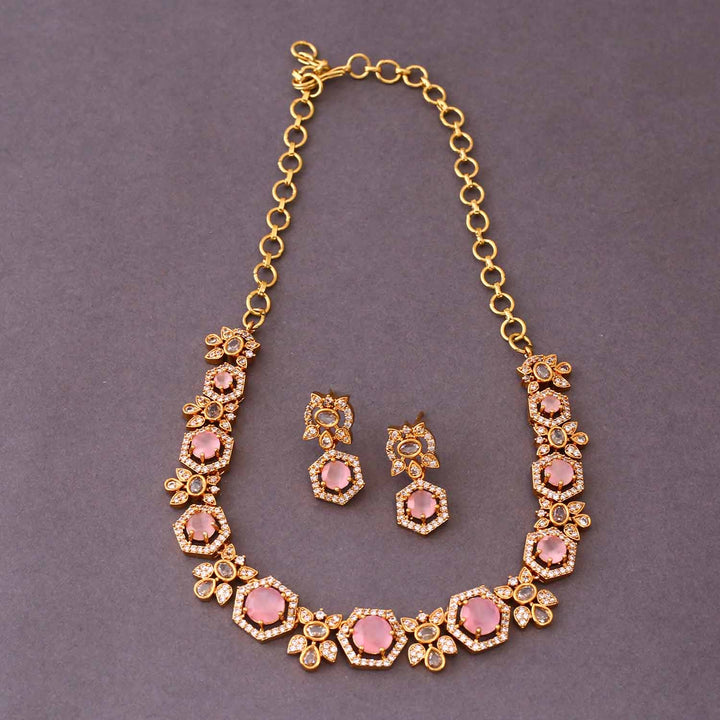 Blush Zariah Victorian Jewellery Set - New Arrival