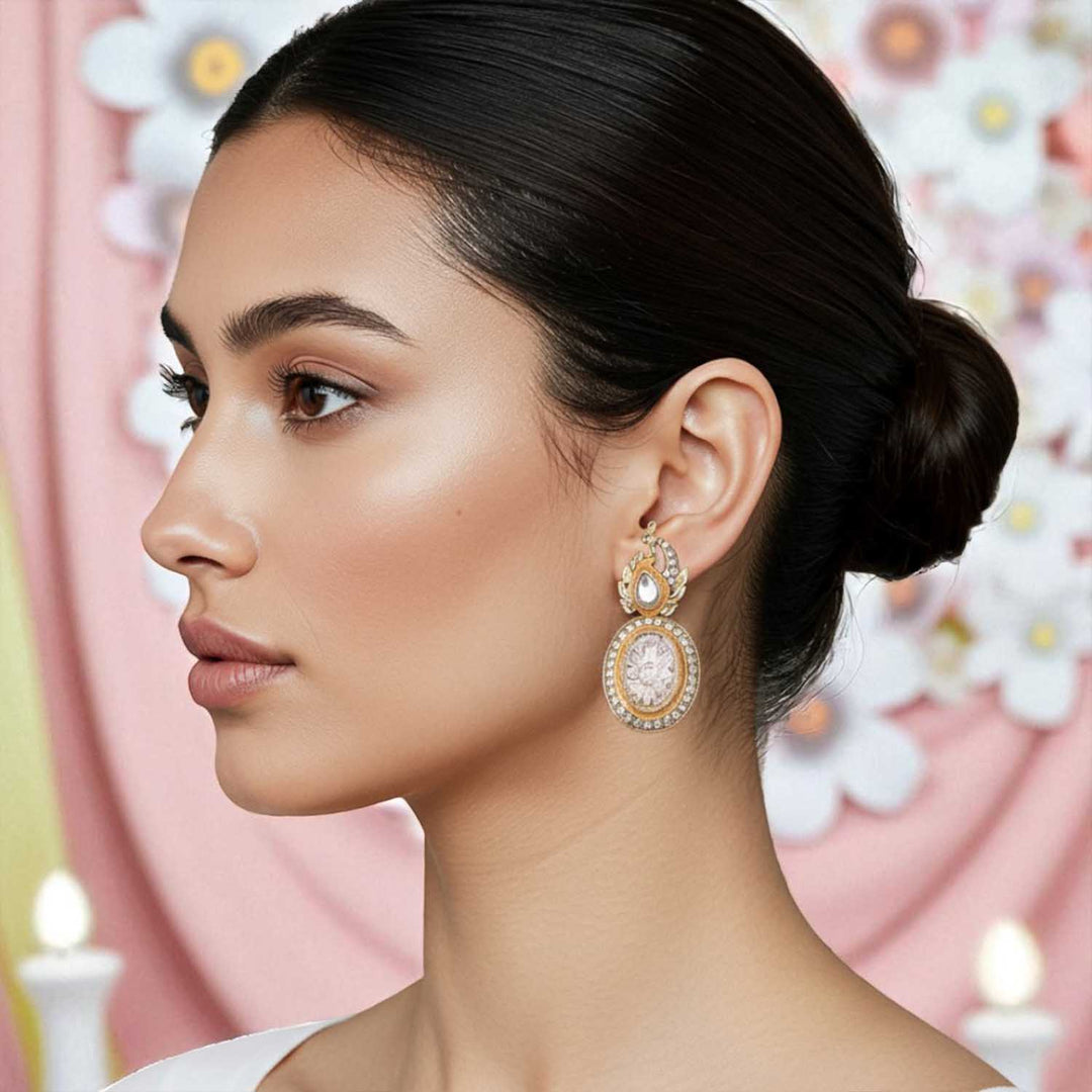 Brown Tathya Danglers