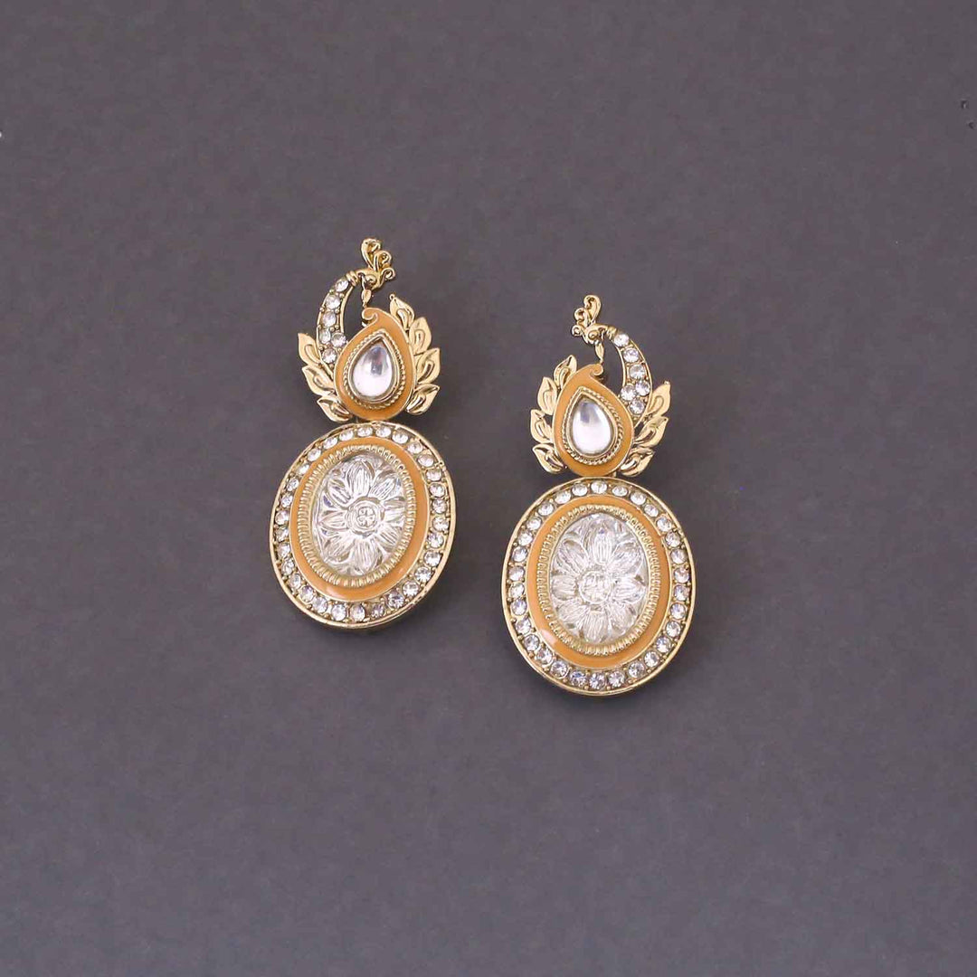 Brown Tathya Danglers