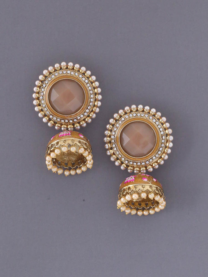 Brown Virat Jhumkis - EOSS