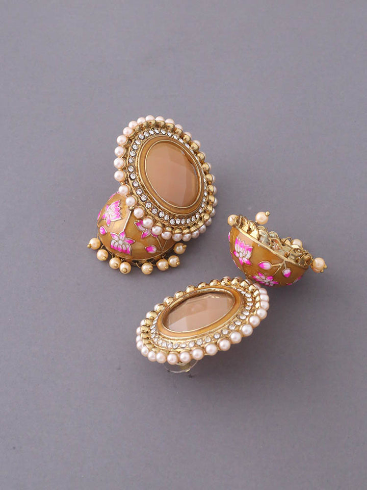 Brown Virat Jhumkis - EOSS