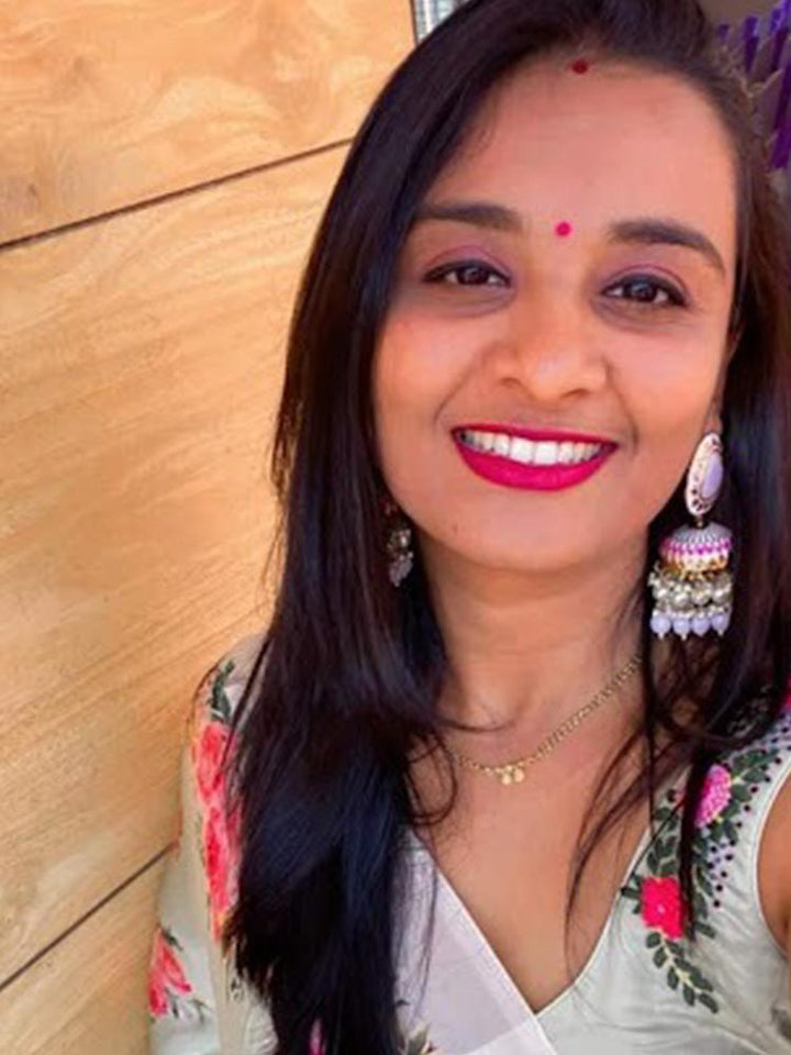 Blush Chetaki Jhumkis