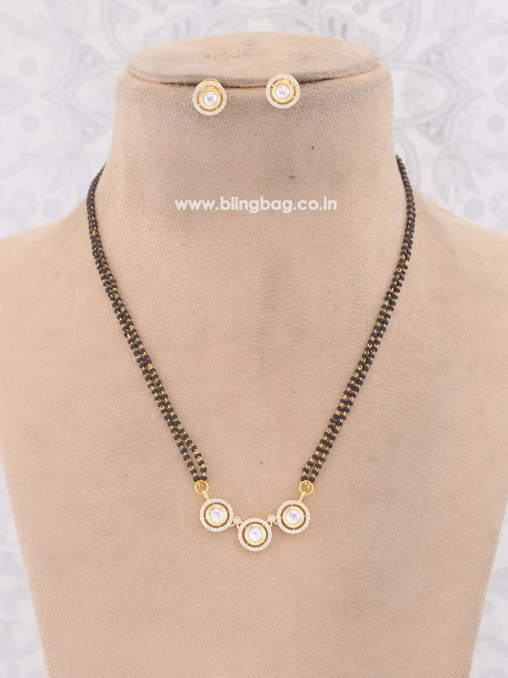 Golden Claire Mangalsutra Set