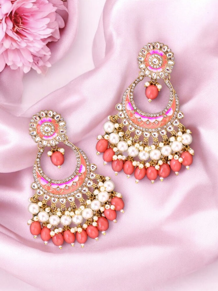 Coral Aanshi Chandbalis