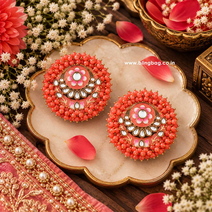 Coral Anju Studs - EOSS