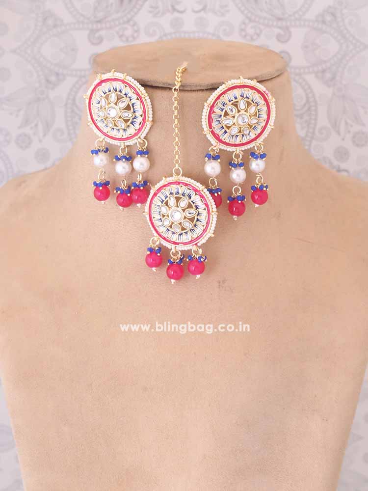 Coral Shylah Jewellery Set