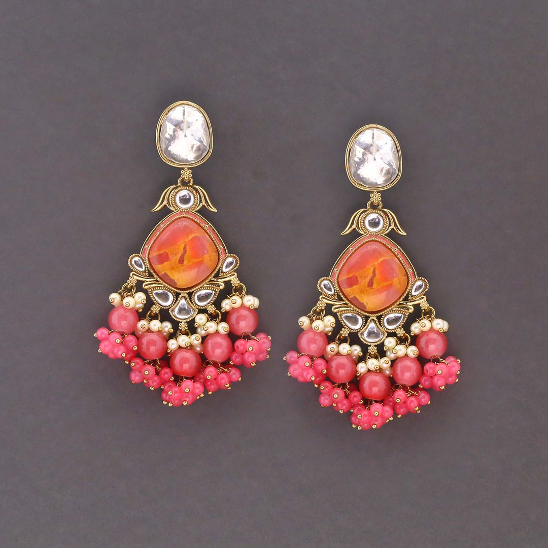 Coral Zaynah Danglers