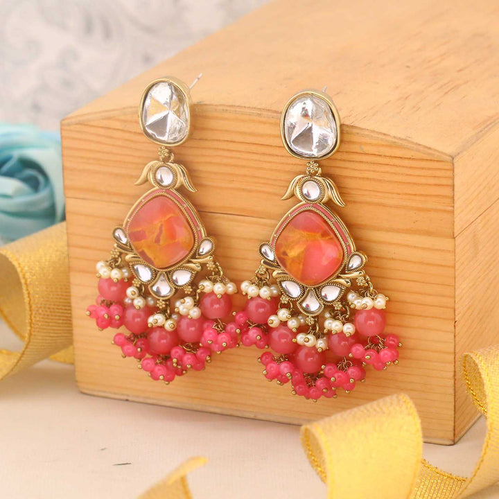 Coral Zaynah Danglers