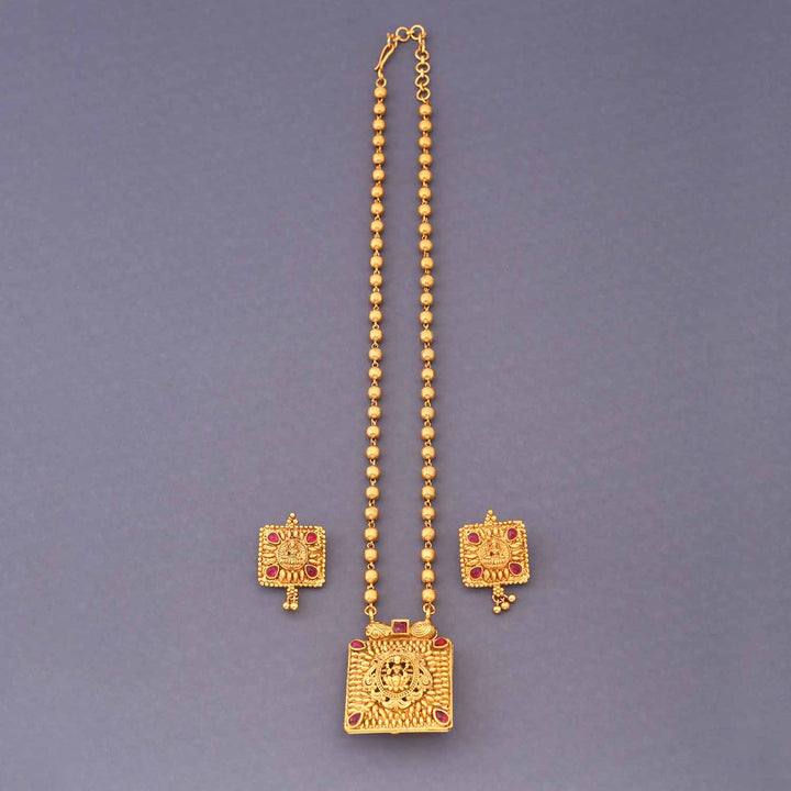 Dhriti Reversible Temple Jewellery Set - New Arrival