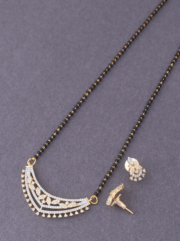 Golden Elaine Mangalsutra Set