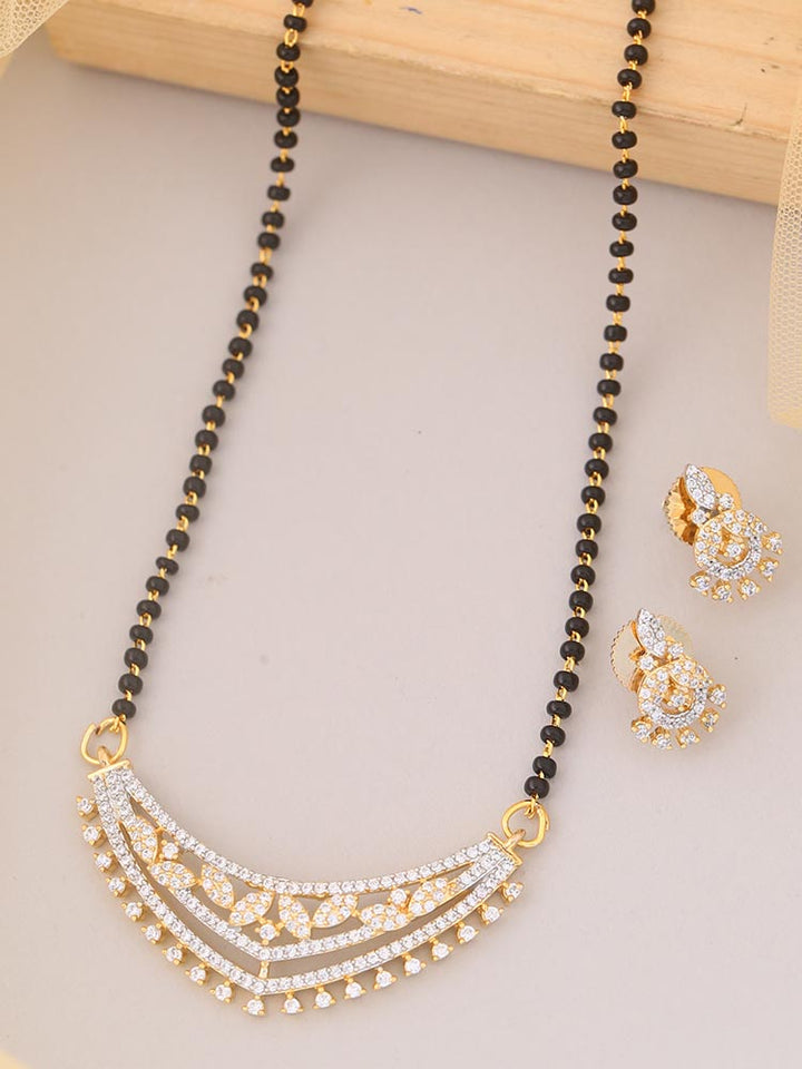 Golden Elaine Mangalsutra Set