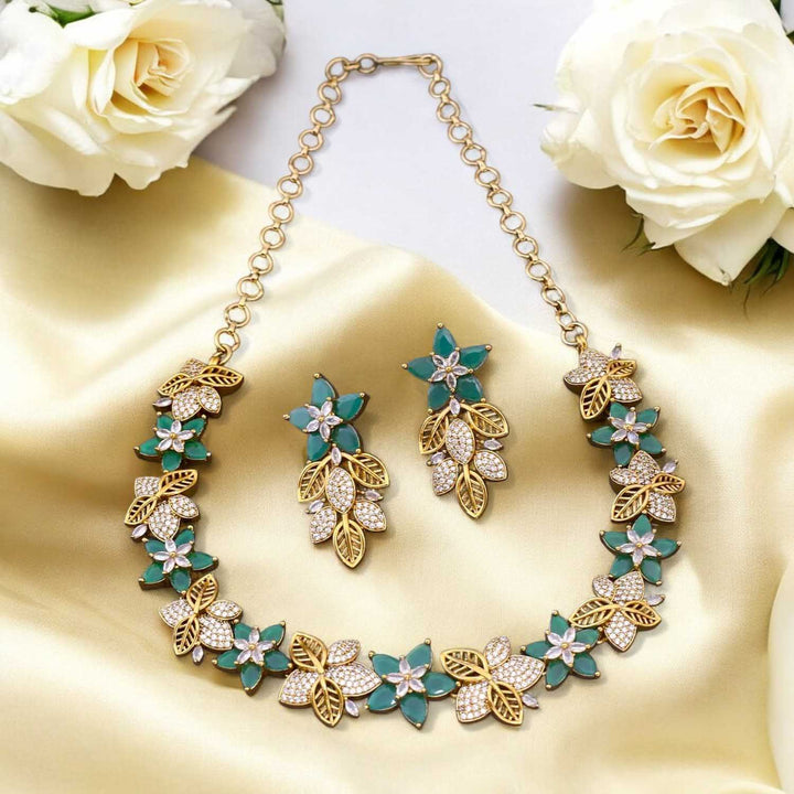 Emerald Municca Victorian Jewellery Set - New Arrival