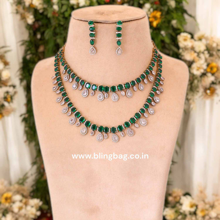 Emerald Aabirah Victorian Jewellery Set - New Arrival