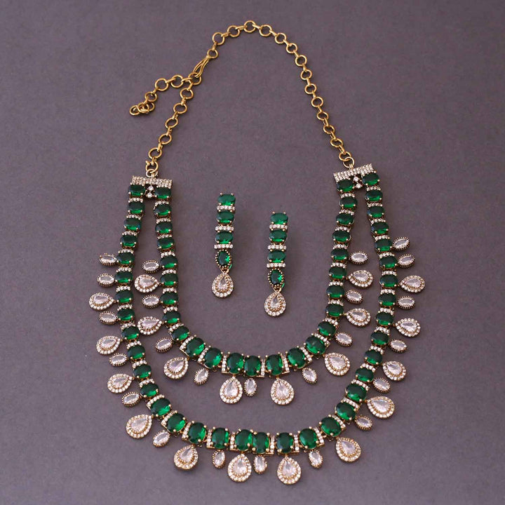 Emerald Aabirah Victorian Jewellery Set - New Arrival