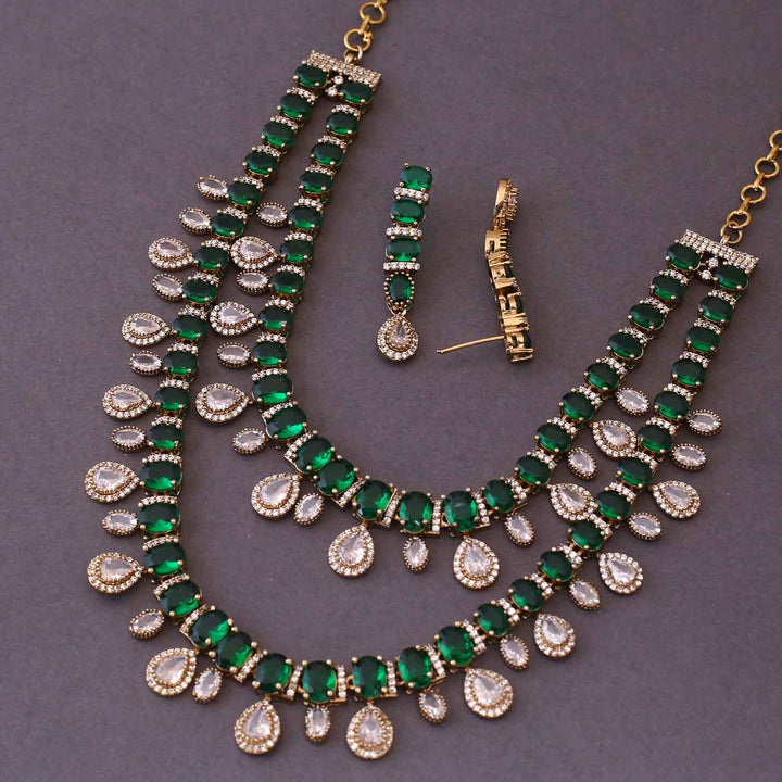 Emerald Aabirah Victorian Jewellery Set - New Arrival