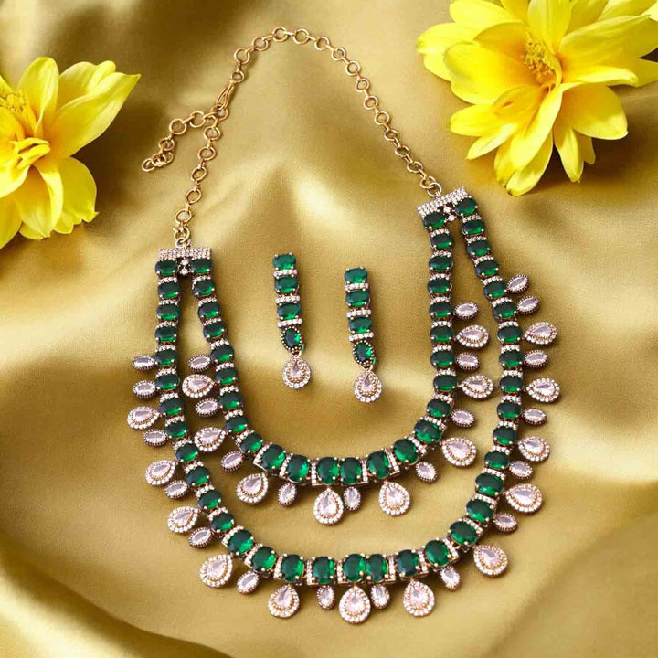 Emerald Aabirah Victorian Jewellery Set - New Arrival