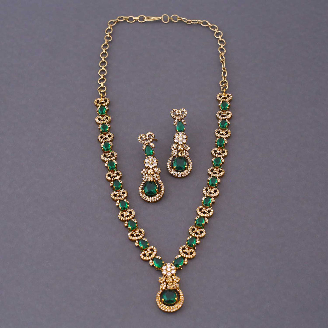 Emerald Aaden Victorian Jewellery Set - New Arrival
