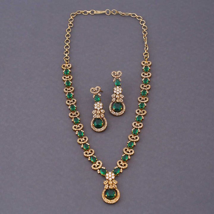 Emerald Aaden Victorian Jewellery Set - New Arrival