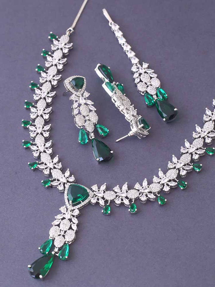 Emerald Aadne Zirconia Jewellery Set