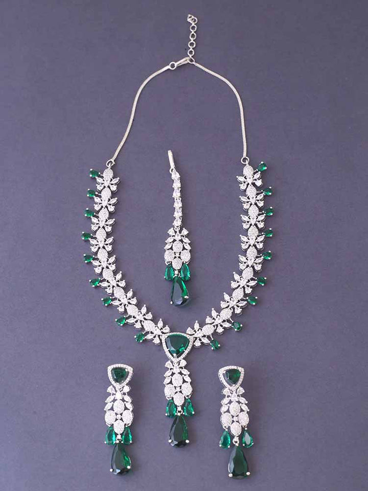 Emerald Aadne Zirconia Jewellery Set