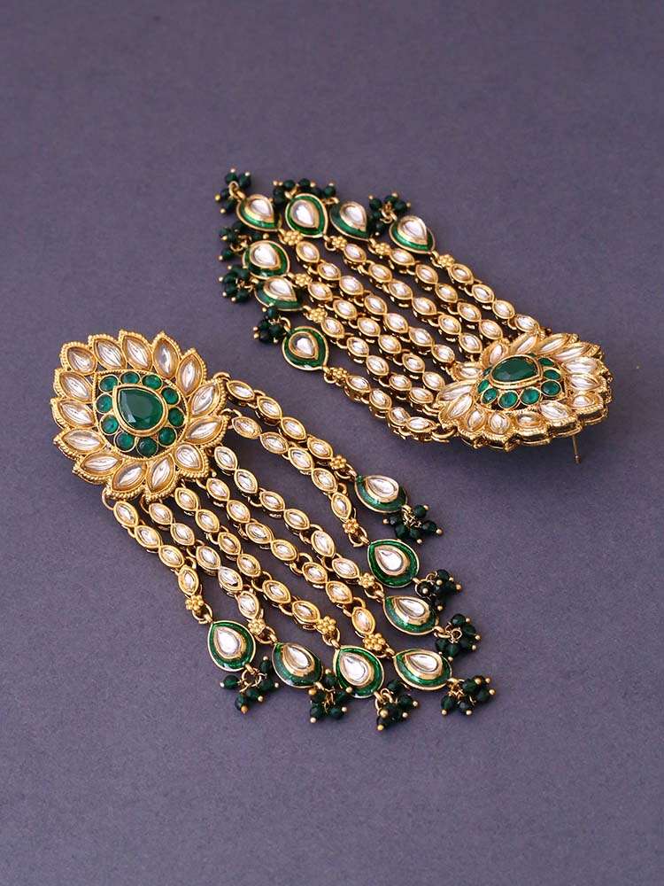 Emerald Aadvika Tassels