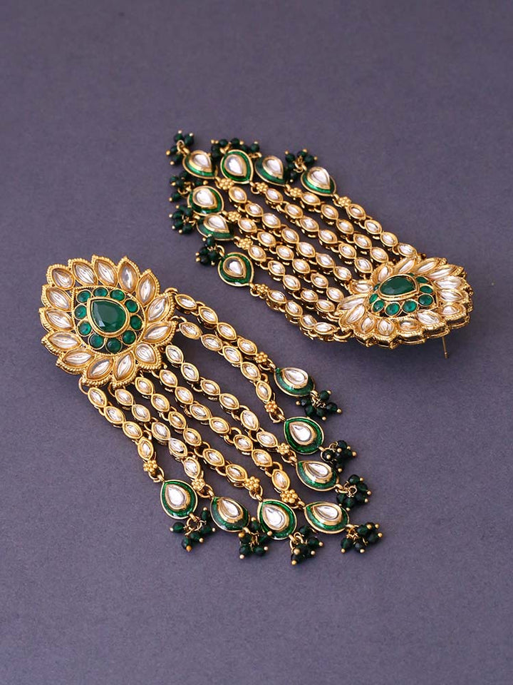 Emerald Aadvika Tassels