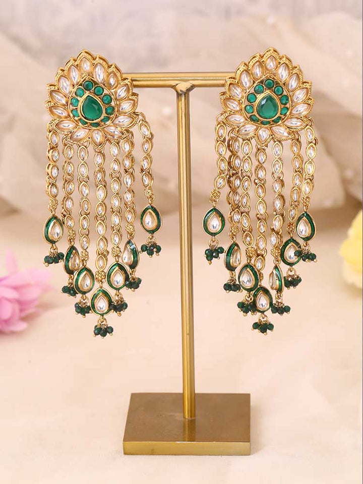 Emerald Aadvika Tassels