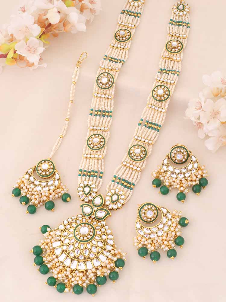 Emerald Aafiya Jewellery Set