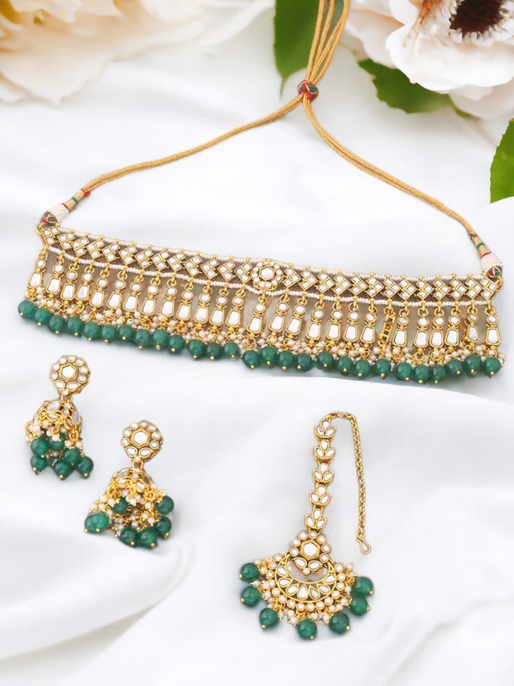 Emerald Aanandi Jewellery Set