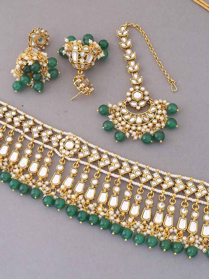 Emerald Aanandi Jewellery Set