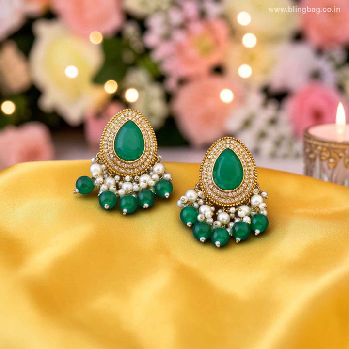 Emerald Aanchal Danglers
