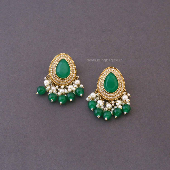 Emerald Aanchal Danglers