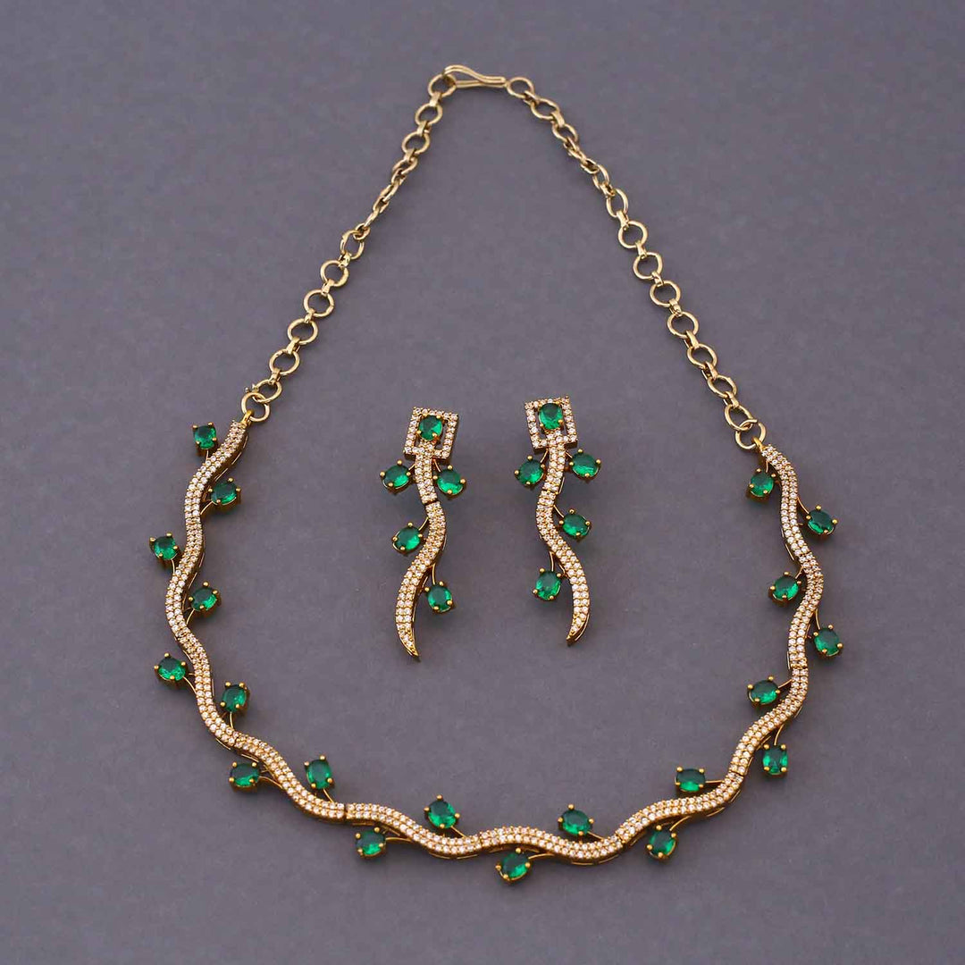Emerald Aaric Victorian Jewellery Set - New Arrival