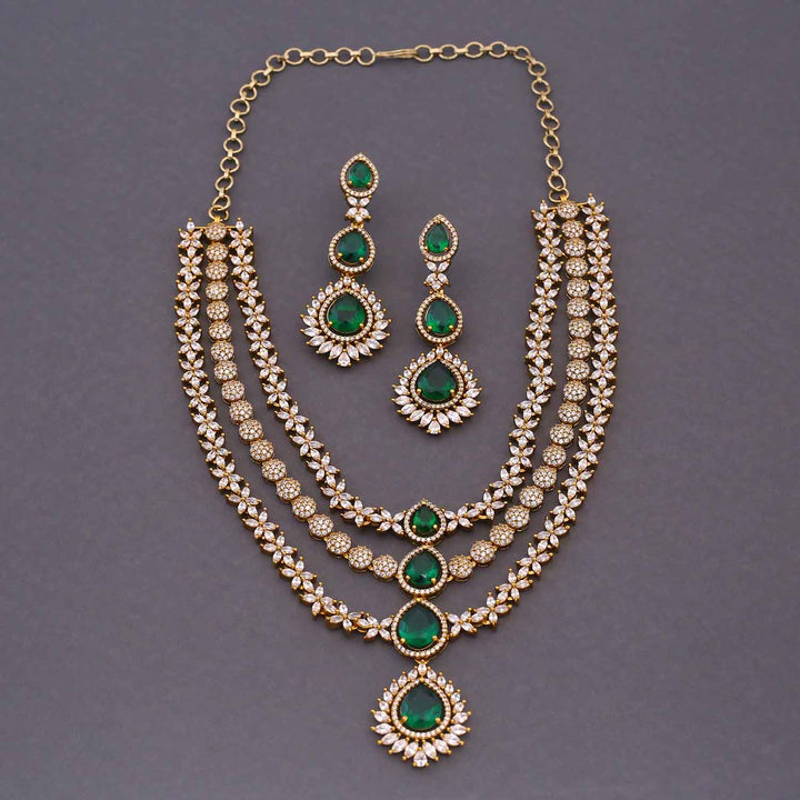 Emerald Aaronn Victorian Jewellery Set - New Arrival