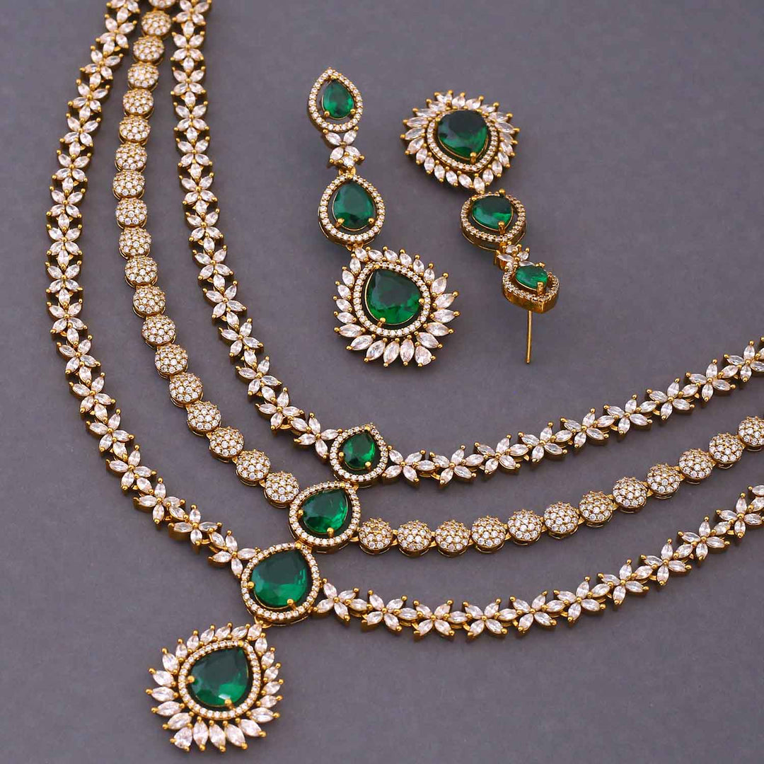 Emerald Aaronn Victorian Jewellery Set - New Arrival