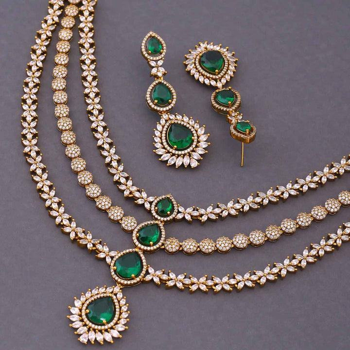 Emerald Aaronn Victorian Jewellery Set - New Arrival