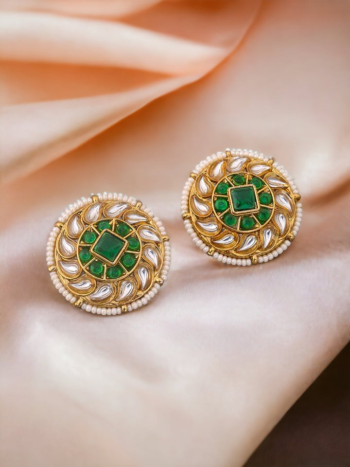 Emerald Aashita Ethnic Studs
