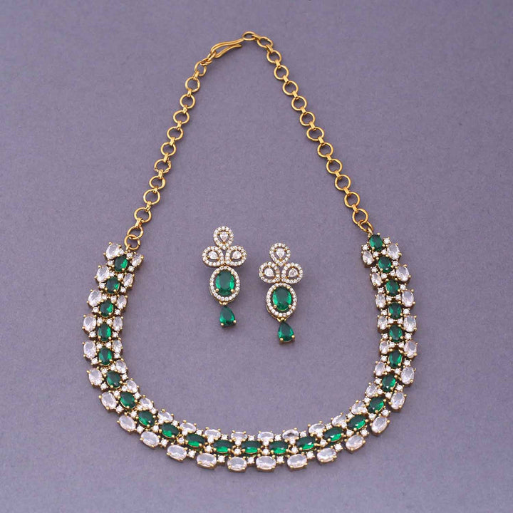 Emerald Aasia Victorian Jewellery Set - New Arrival