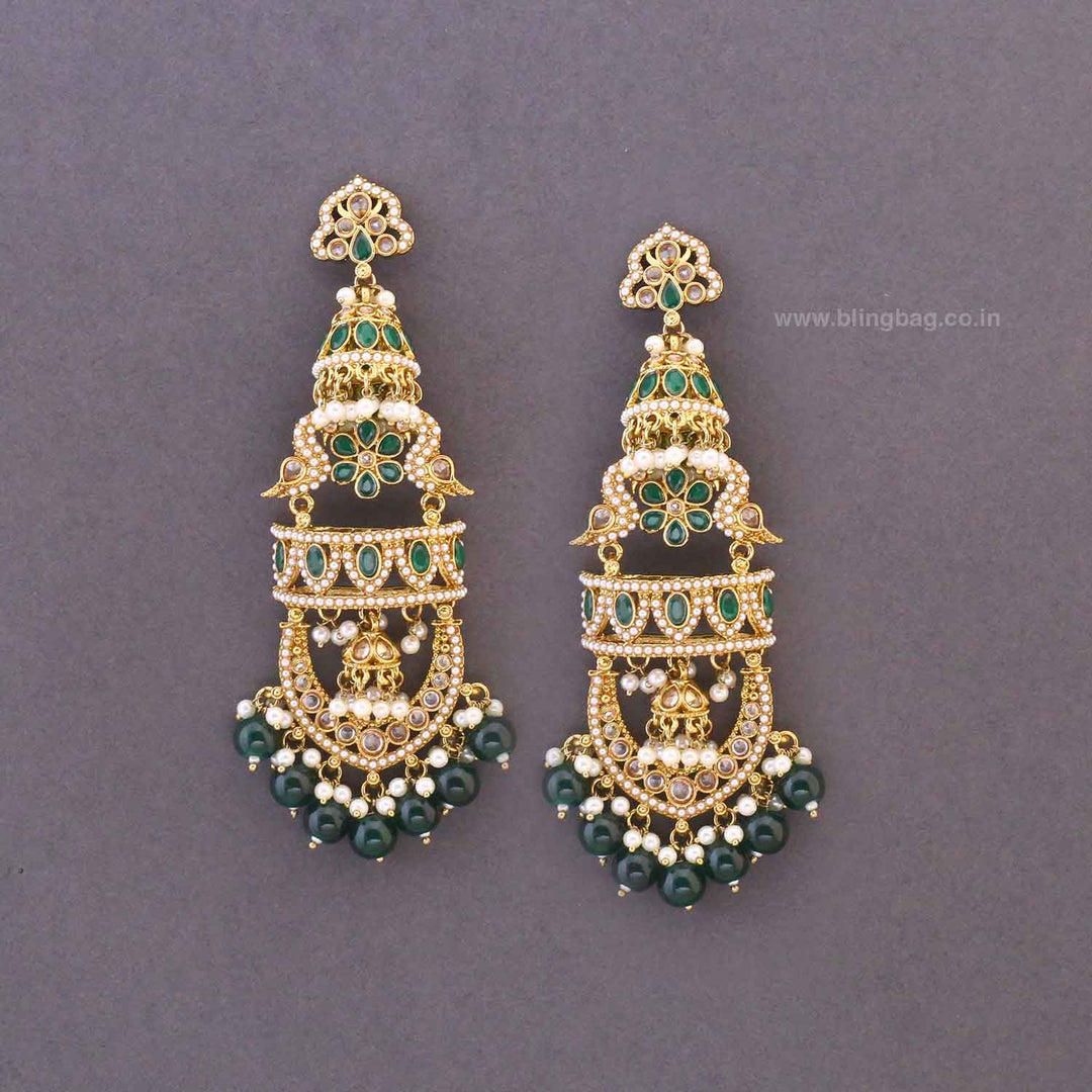 Emerald Abhya Danglers