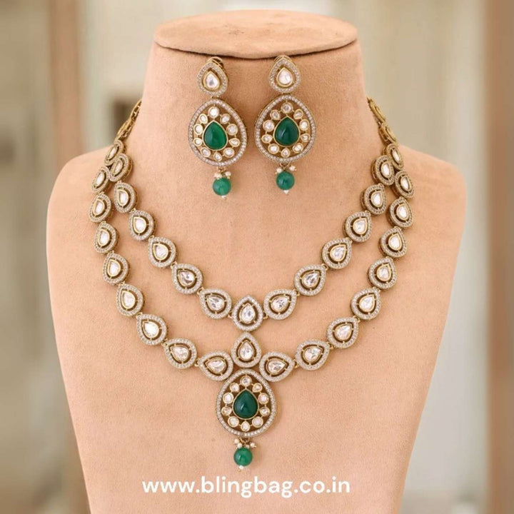 Emerald Addisaa Victorian Jewellery Set - New Arrival