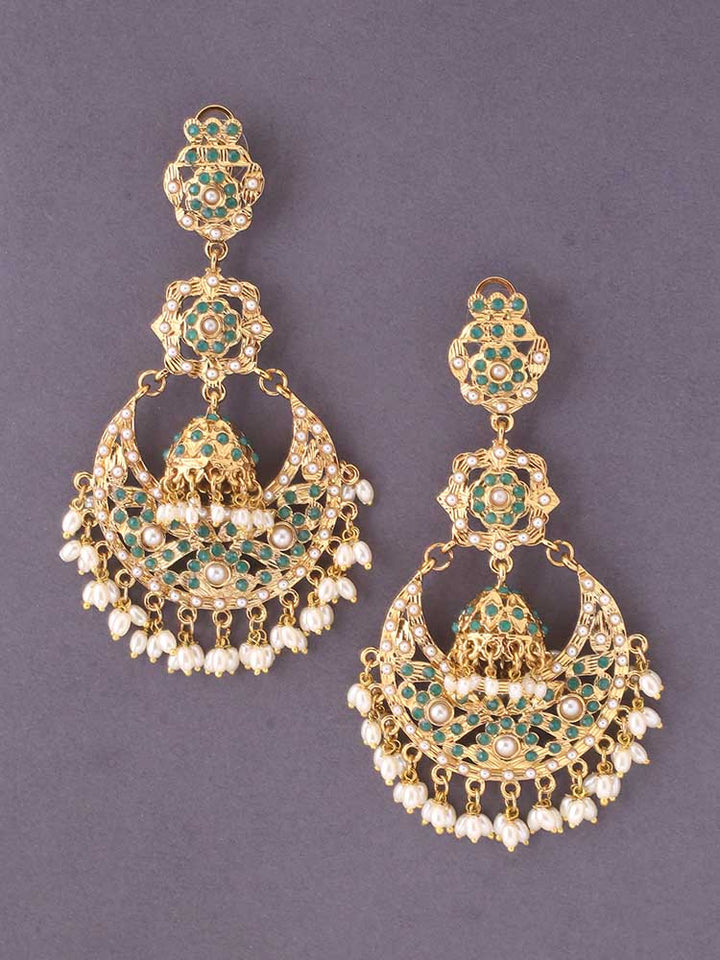 Emerald Adhika Ethnic Chaandbalis