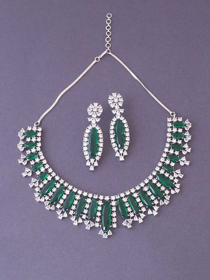 Emerald Adie Zirconia Jewellery Set