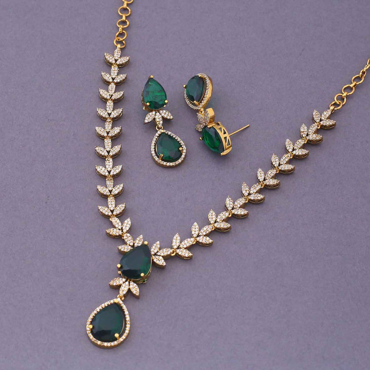 Emerald Adilene Victorian Jewellery Set - New Arrival