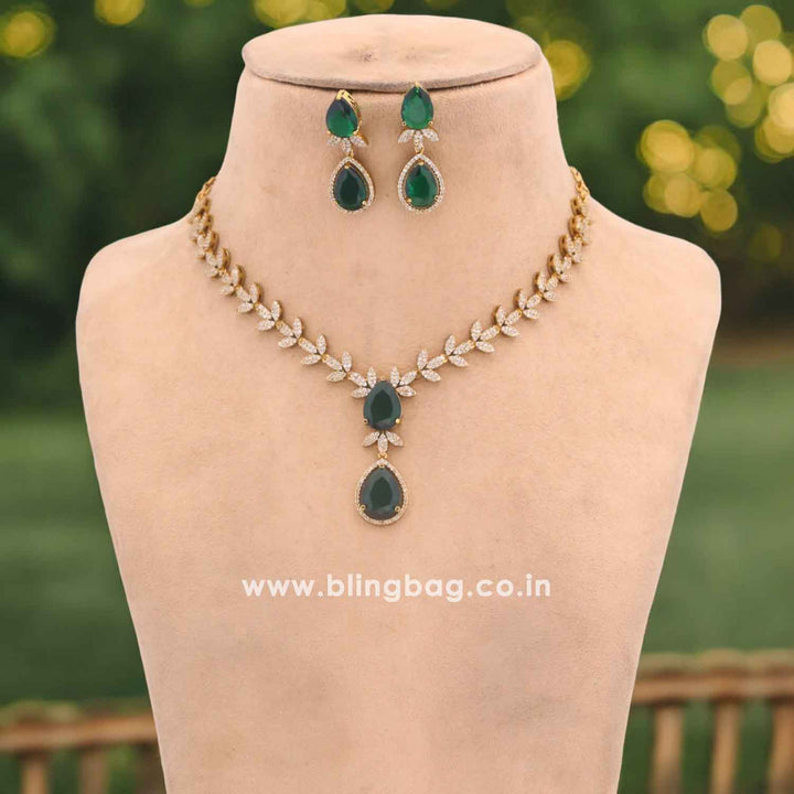 Emerald Adilene Victorian Jewellery Set - New Arrival